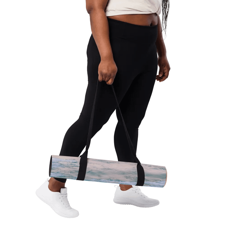 Sitting with my Senescence Yoga Mat product image (11)