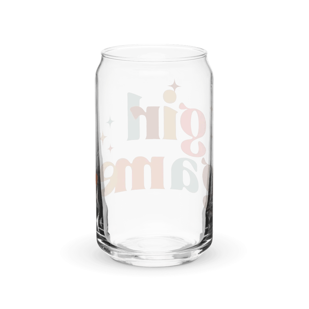 Fall Girl Gamer Can-Shaped Glass product image (6)