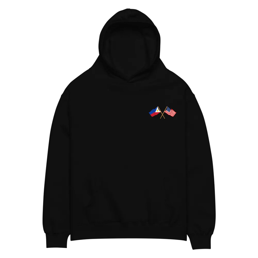 Filipino-American Flag Crossed Premium Hoodie product image (2)