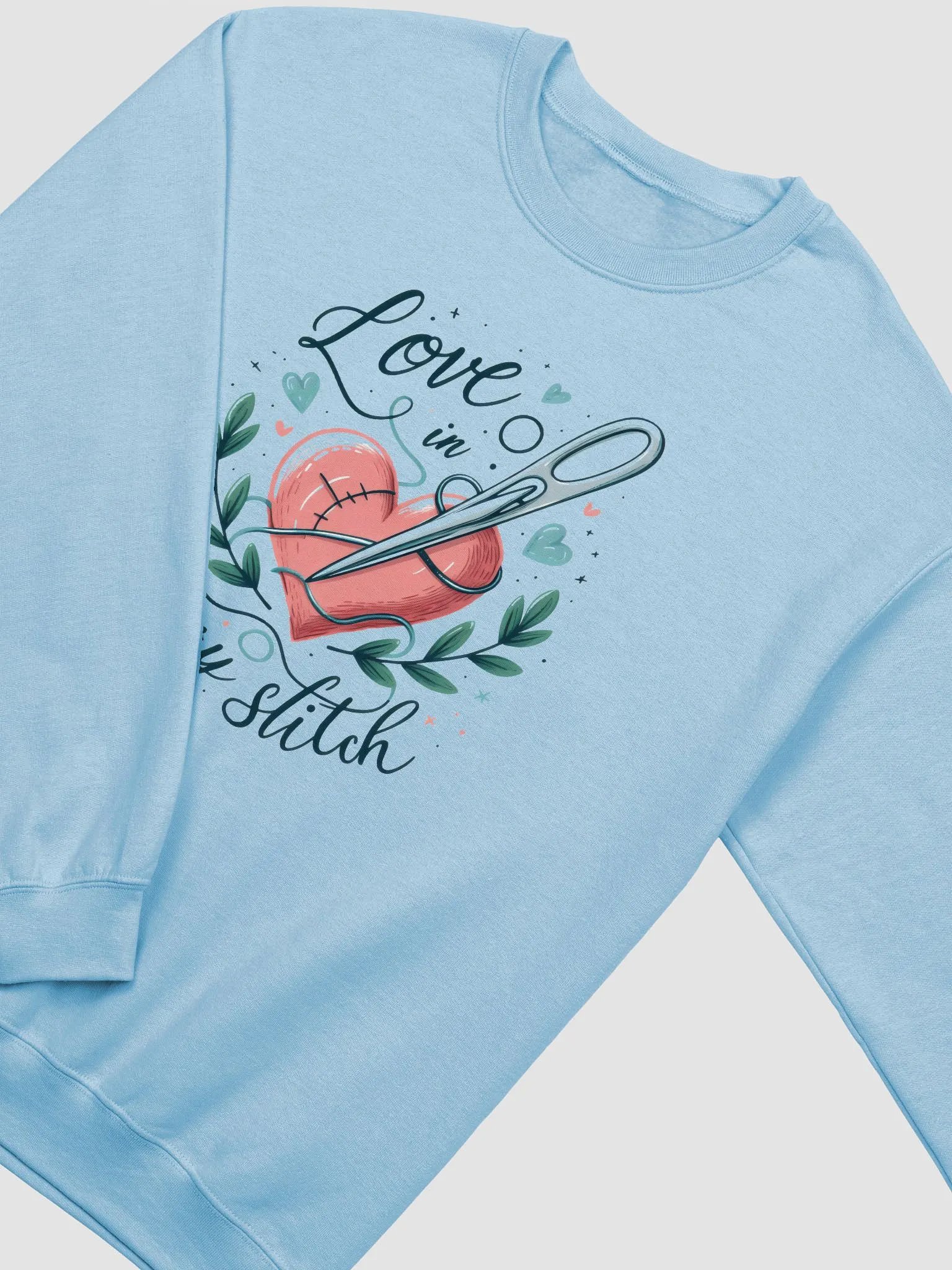 Heartfelt Stitched Love Crewneck product image (8)