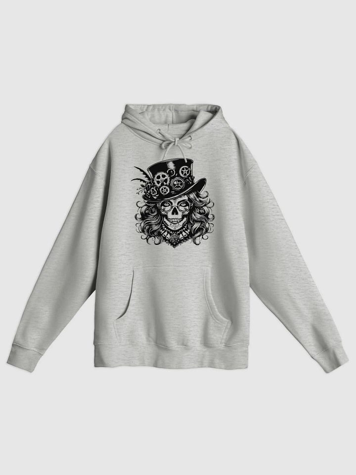 Steampunk Skull Top Hat Hoodie product image (1)