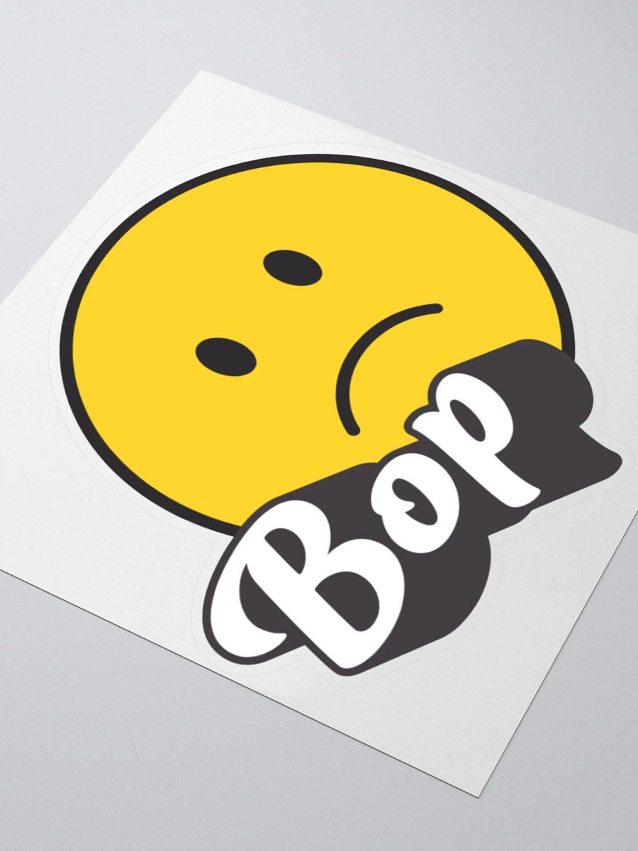 Bop Emoji Kiss Cut Stickers product image (3)