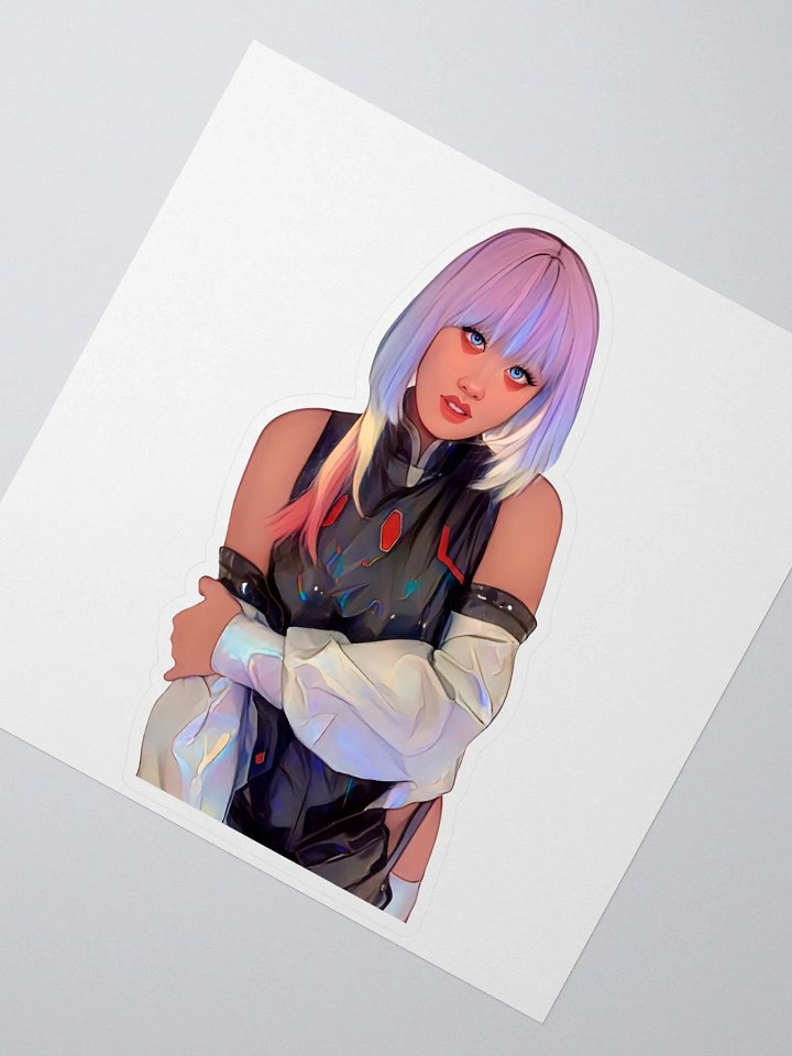 Lucy from Cyberpunk Sticker product image (2)