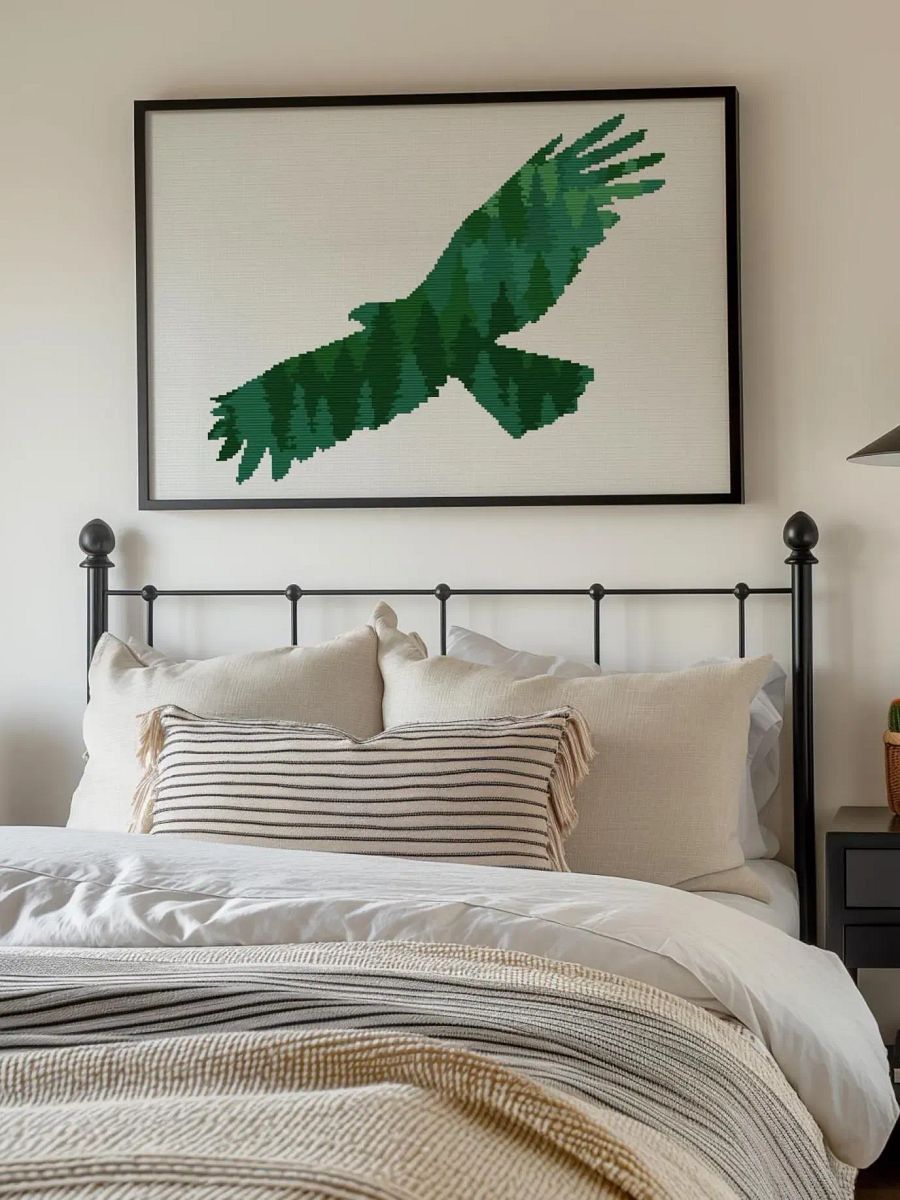 Green Eagle Tree Silhouette product image (3)