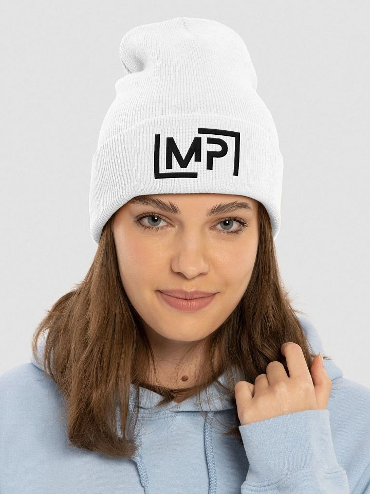 MP Embroidered Beanie (BLK Logo) product image (1)