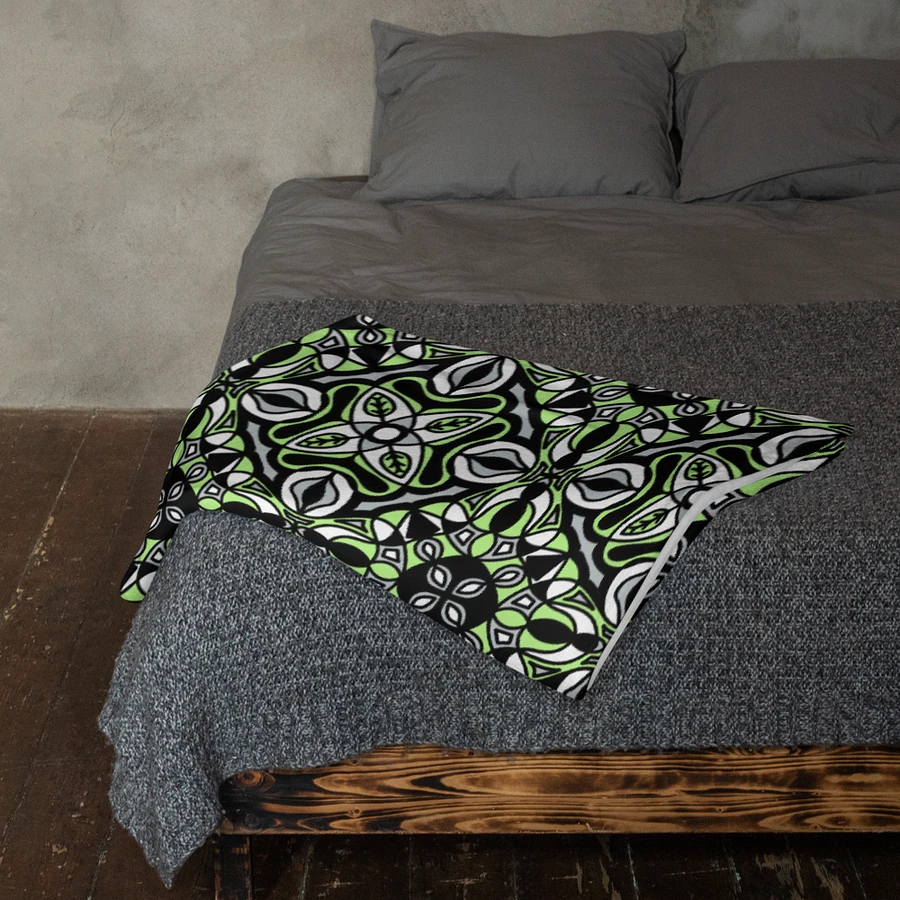 Agender Abstract Cozy Blanket product image (3)