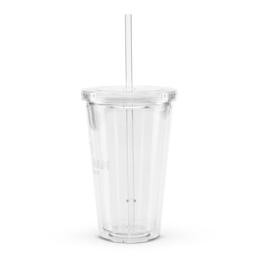 Team Goran Double Wall Clear Plastic Tumbler (16 oz) product image (4)