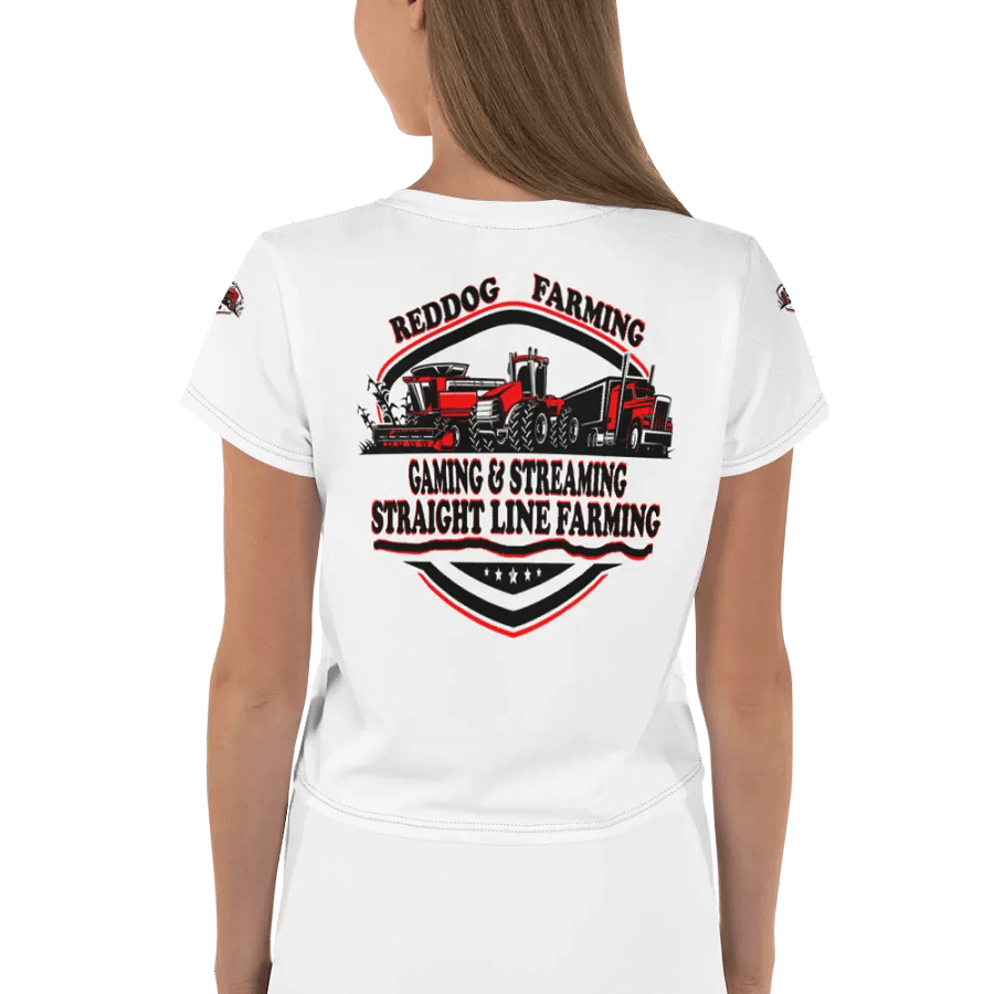 All-Over Print Crop Tee WITH REDDOG LOGO product image (2)