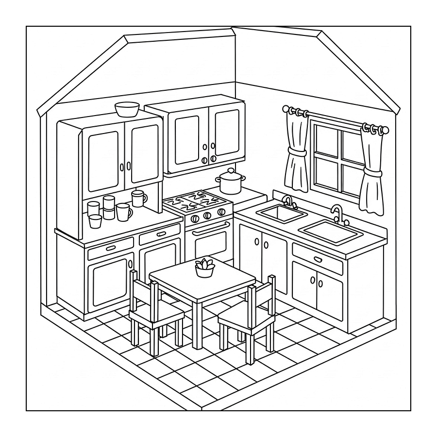 Cozy Corners Coloring Book product image (7)