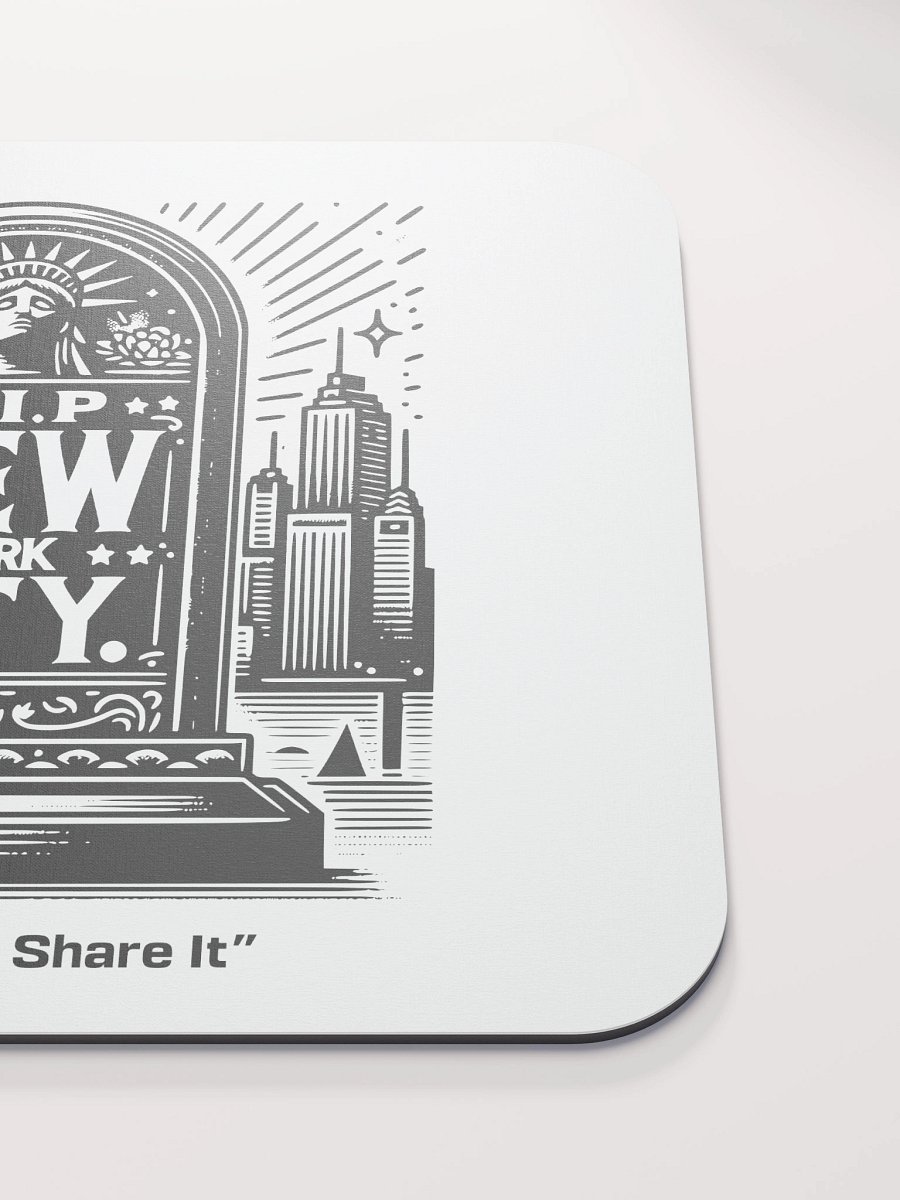 "RIP NYC" mouse pad product image (5)