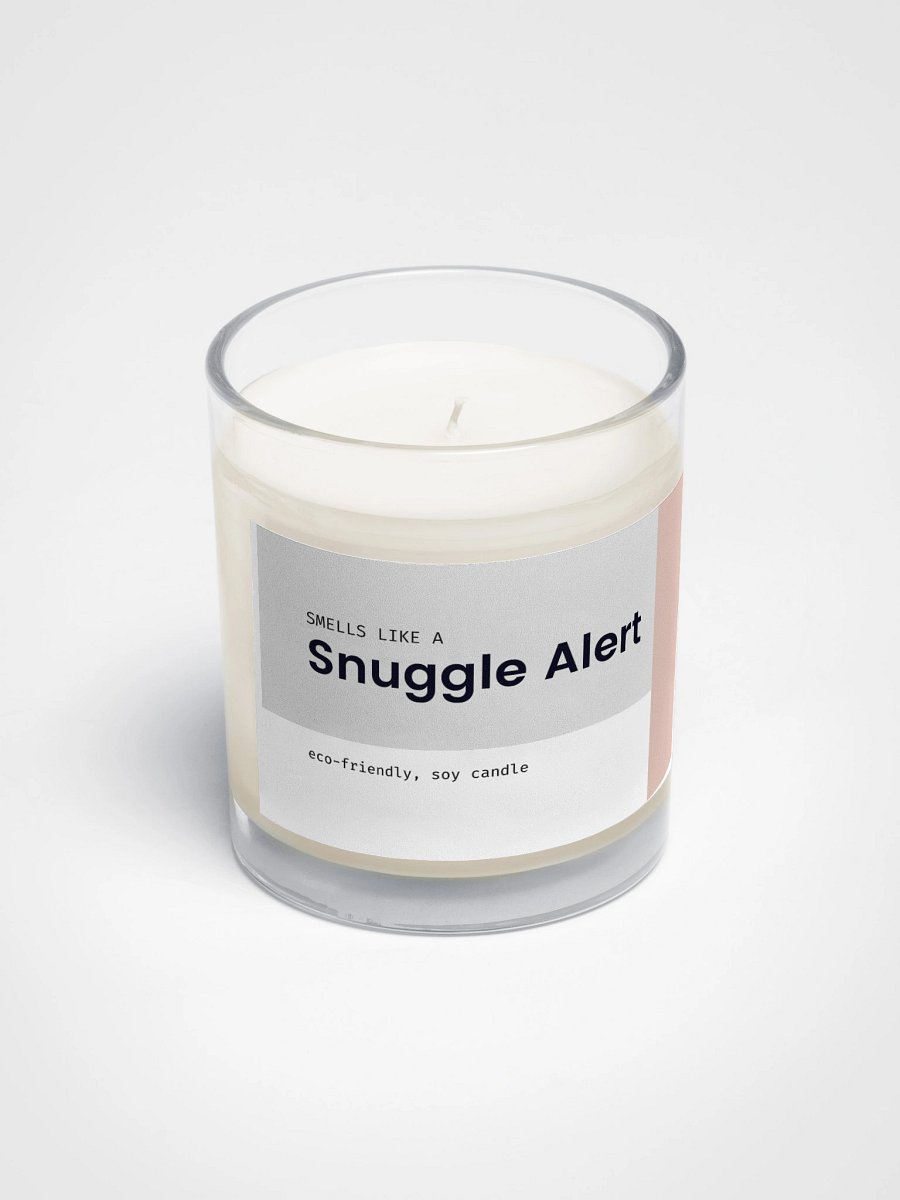 Snuggle Alert Soy Candle product image (2)