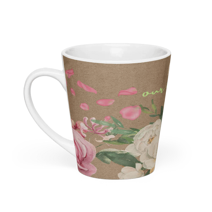 Mom's Floral Inspiration Latte Mug mothersday gift for moms daughter wife friend product image (1)