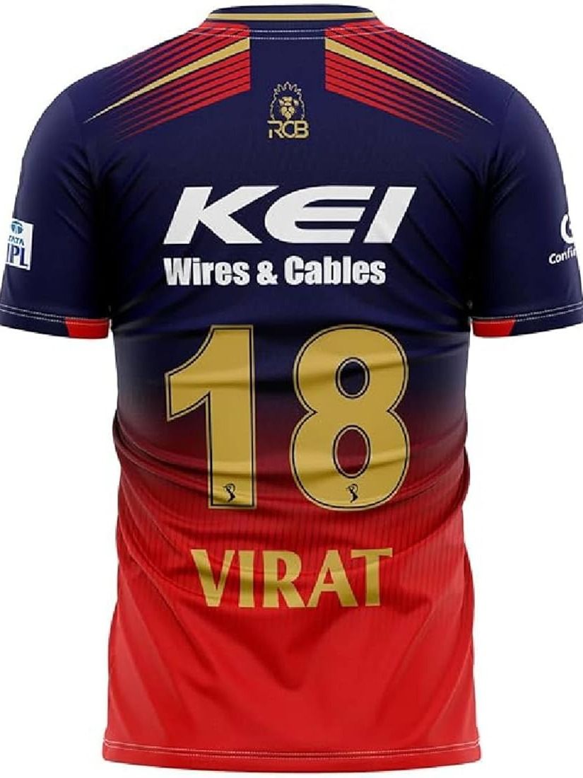 Krishna The Vlogs _ Virat Kohli ki t-shirt SIGNATURE T-SHART product image (4)