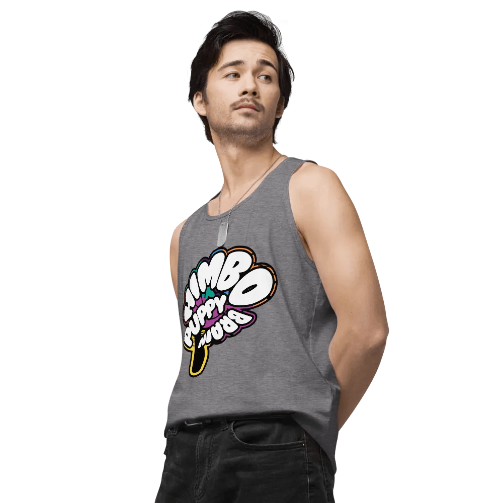 Himbo Puppy Prain - Men's Premium Tank Top product image (64)