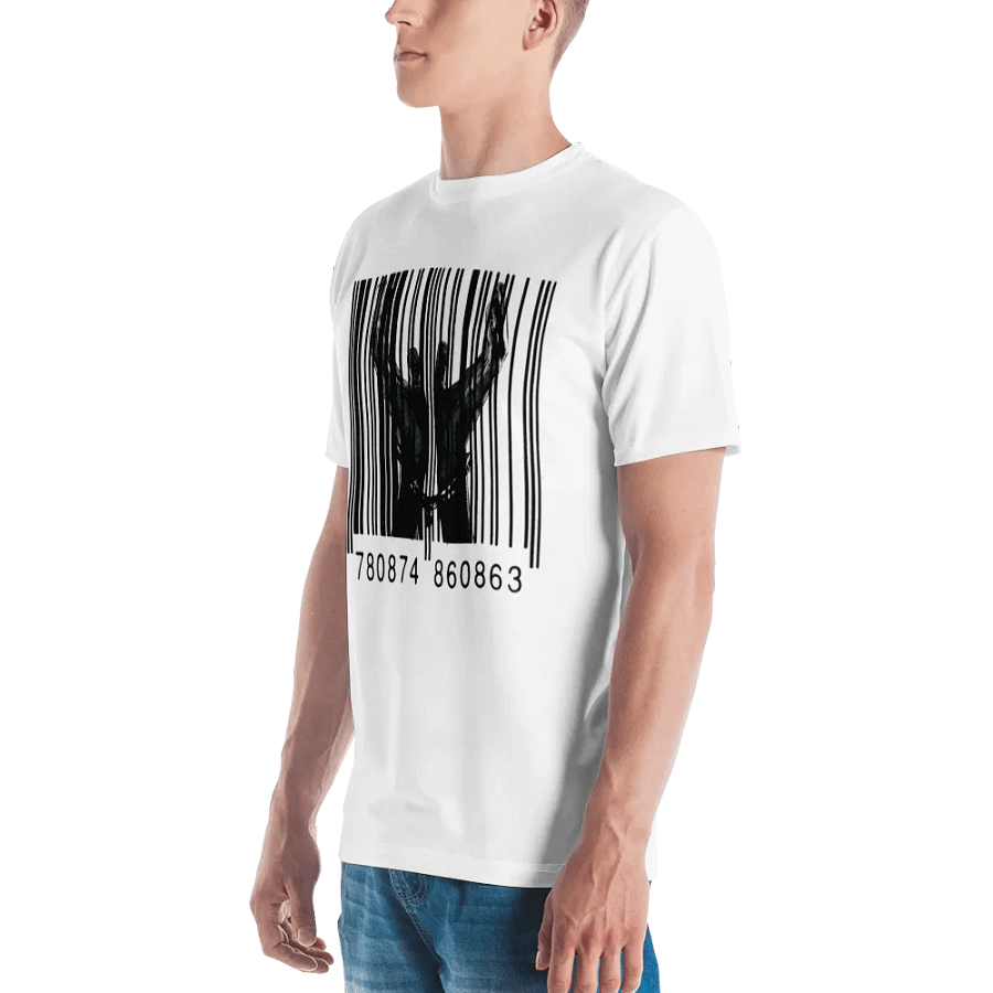 Chained By Capitalism - All-Over Print Crew Neck T-Shirt product image (4)