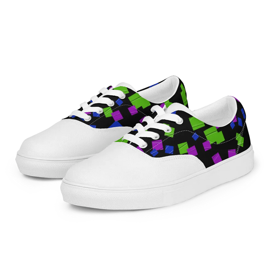 Glitchy Canvas Shoes product image (6)