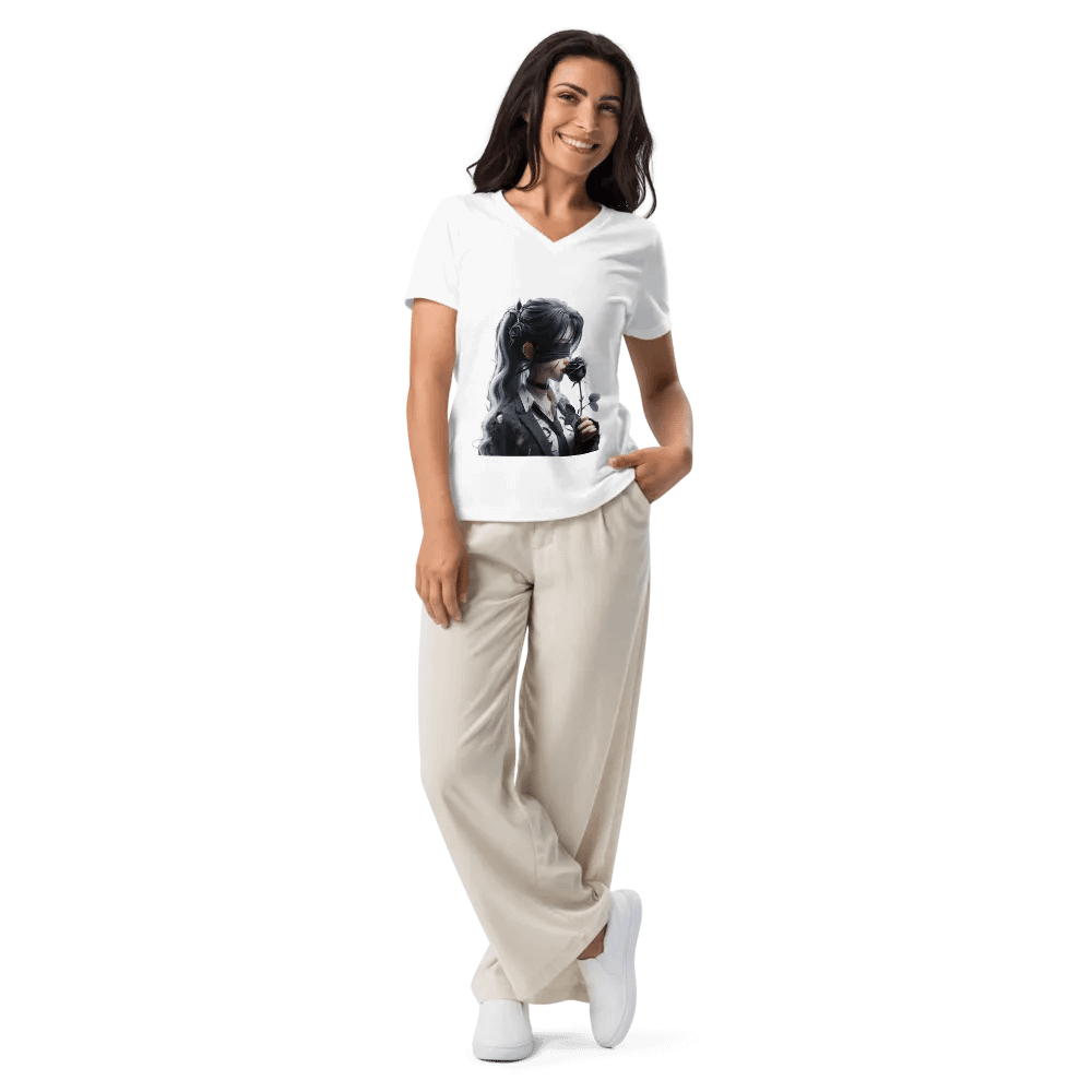 Bella+Canvas Women's Relaxed V-Neck T-Shirt product image (9)