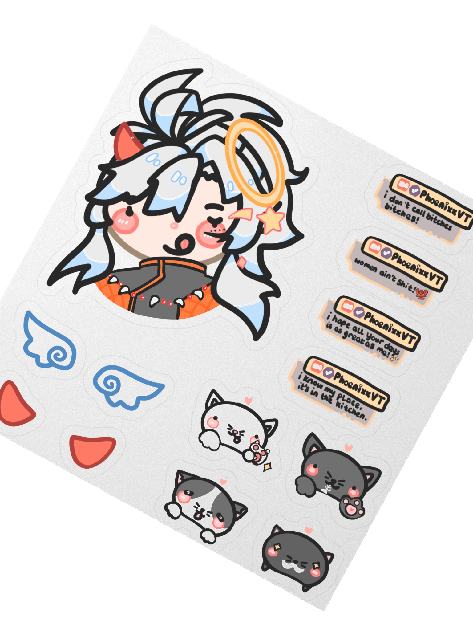 Phoenixx - Sticker Sheet 1 product image (2)