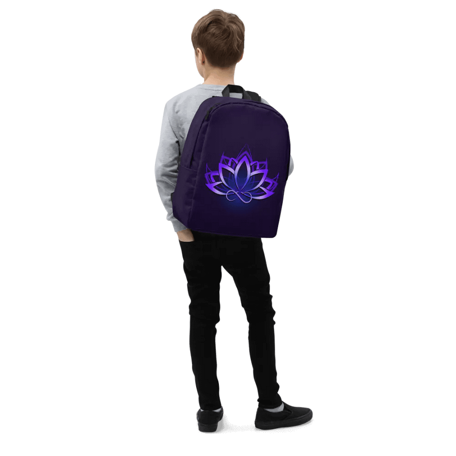 Flexxfinity Lotus Minimalist Backpack Dark product image (5)