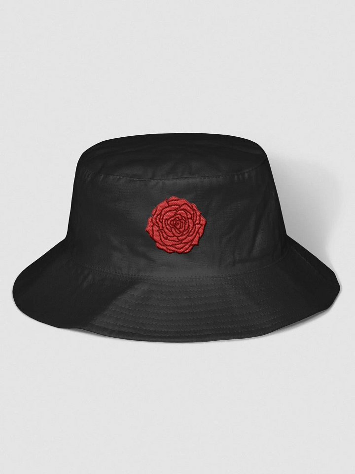 Embroidered Rose icon Bucket Hat | Art by Duck product image (1)