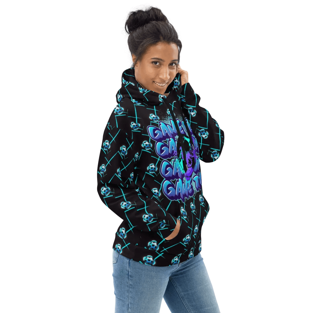 Game Day Soccer European Football All Over Print Hoodie product image (3)