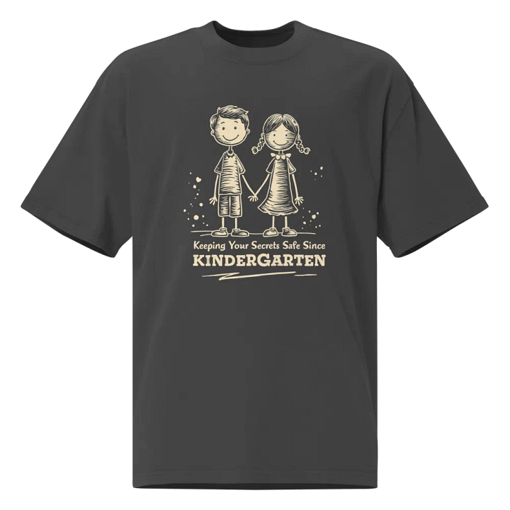 Keeping Your Secrets Safe Since Kindergarten T-Shirt – Cute Friendship Tee product image (1)