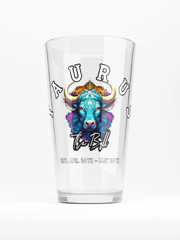 Taurus - Zodiac Shaker Pint Glass product image (1)