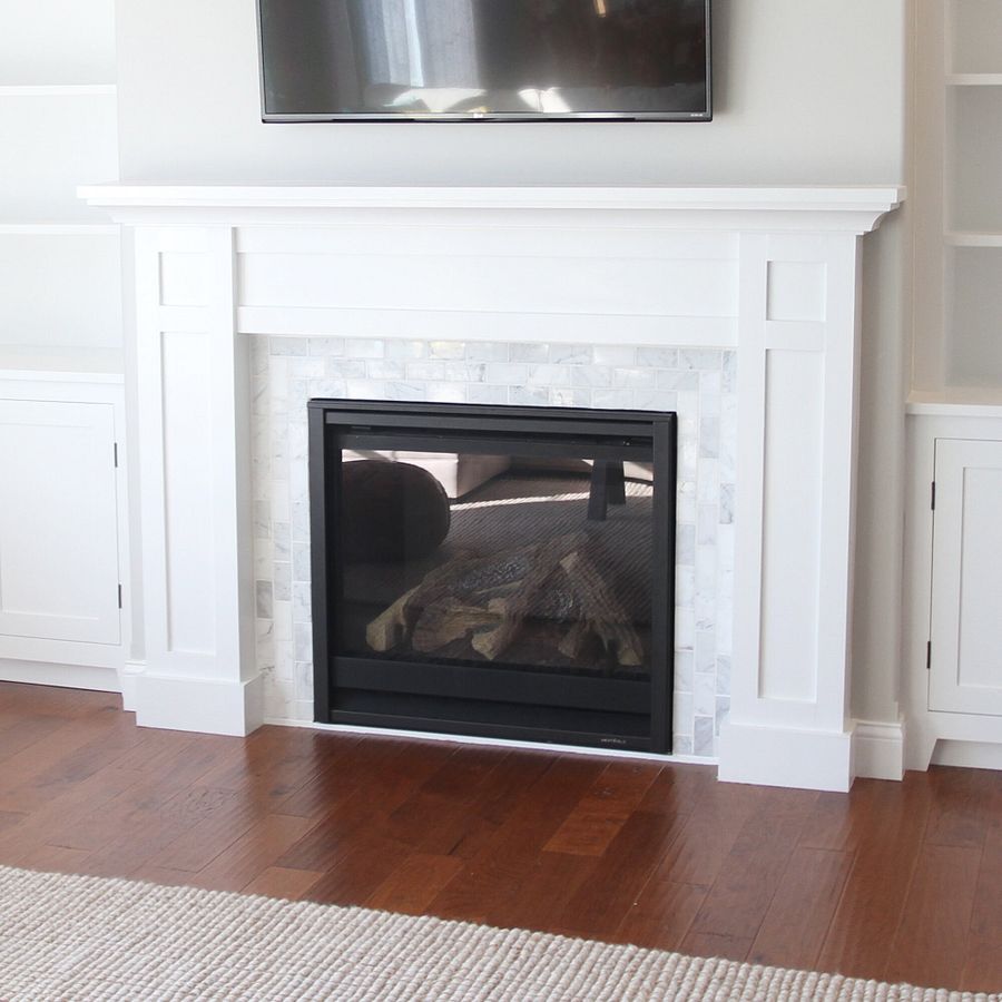 Shaker Fireplace Surround - Woodworking Project Plan and 3D SketchUp Model product image (2)
