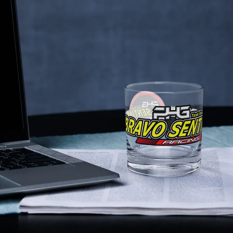 BRAVO SENTINELS Racing Rocks Glass product image (6)