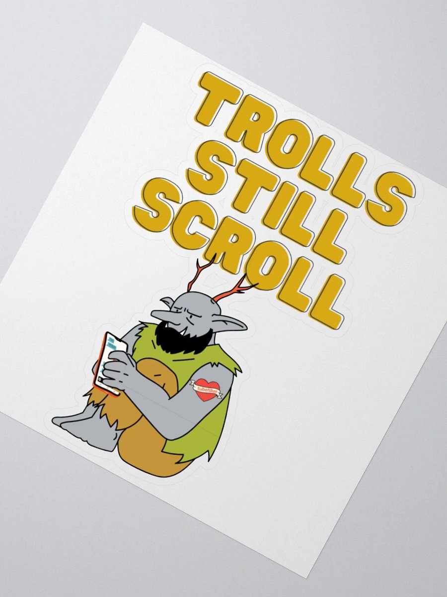 Trolls Still Scroll Sticker product image (2)
