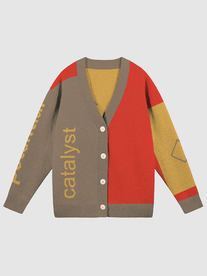 Contrast - Knitted Cardigan Without Pocket product image (1)