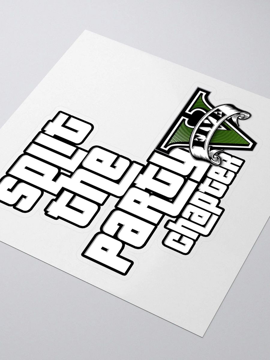 Big Borrowed Vehicle Chapter 5 - Kiss Cut Parody Logo product image (3)