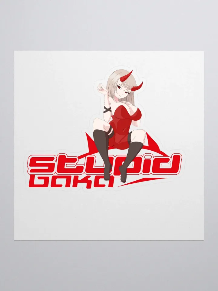Stupid Baka Girl Sticker product image (1)