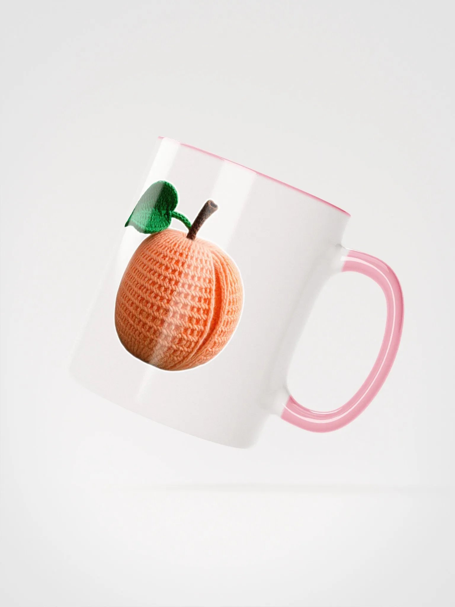 CozyAvocado Ceramic Peach Mug #1 product image (2)