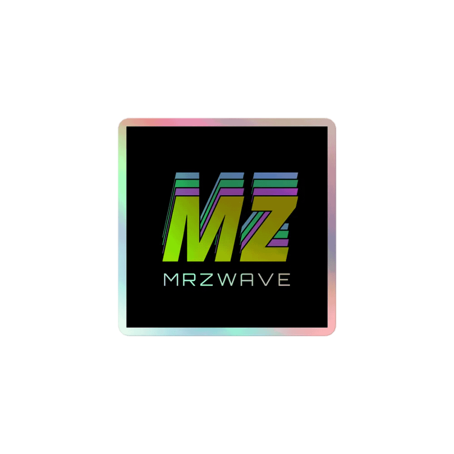 MRZ Wave Holographic Sticker Set product image (1)