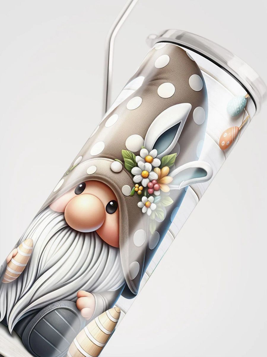 Easter Gnome Stainless Steel Tumbler product image (9)