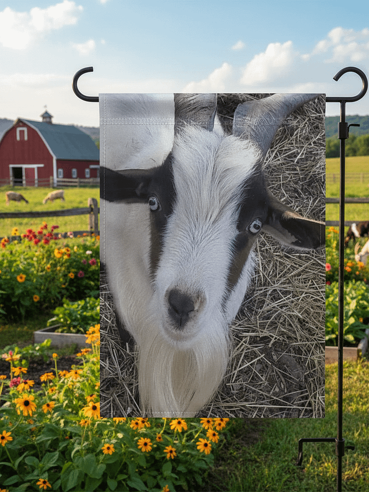 Kylo the Goat Farm Flag product image (1)