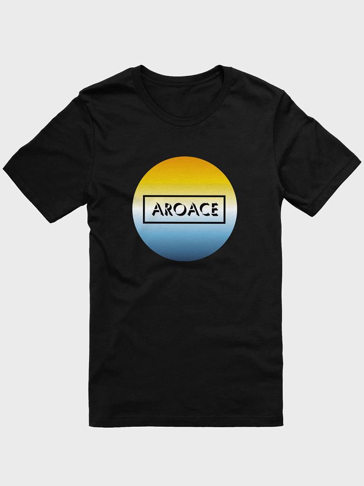 aroace gradient t-shirt product image (1)
