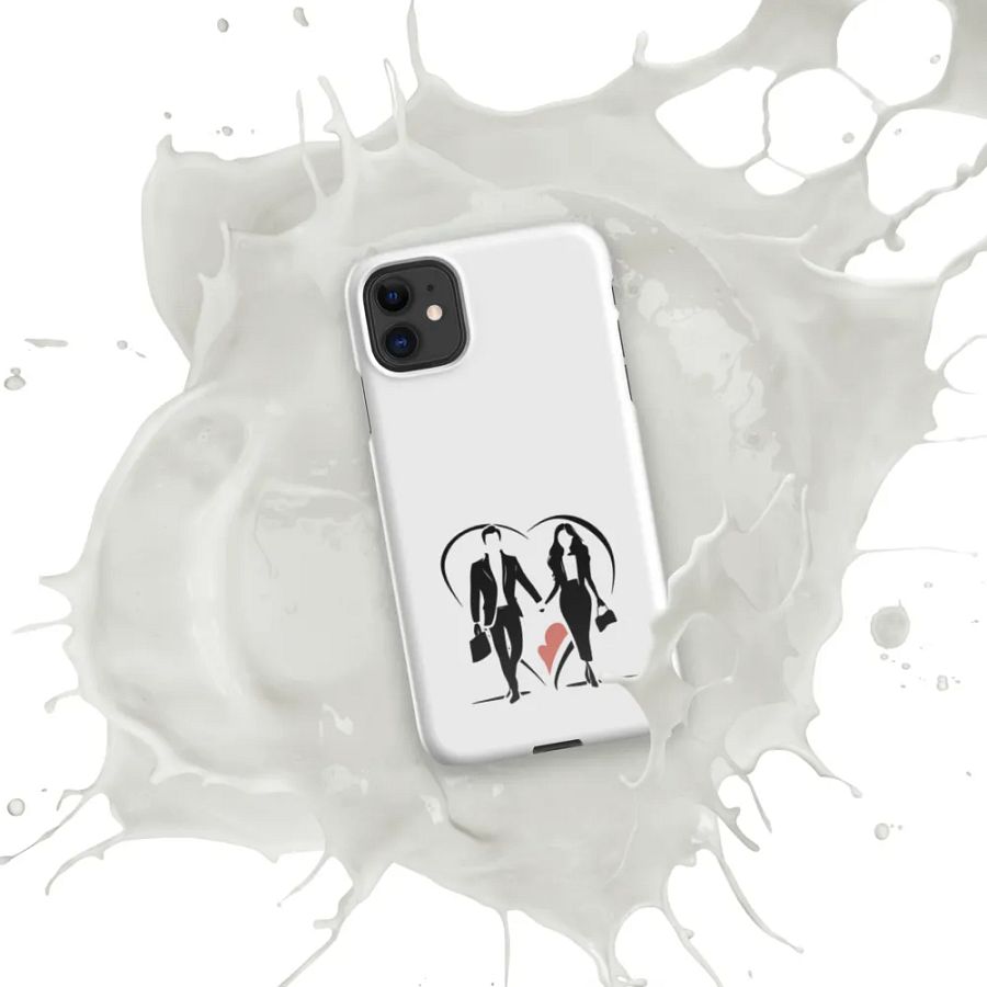 Modern Love Logo Snap Case for IPhone (White) product image (6)