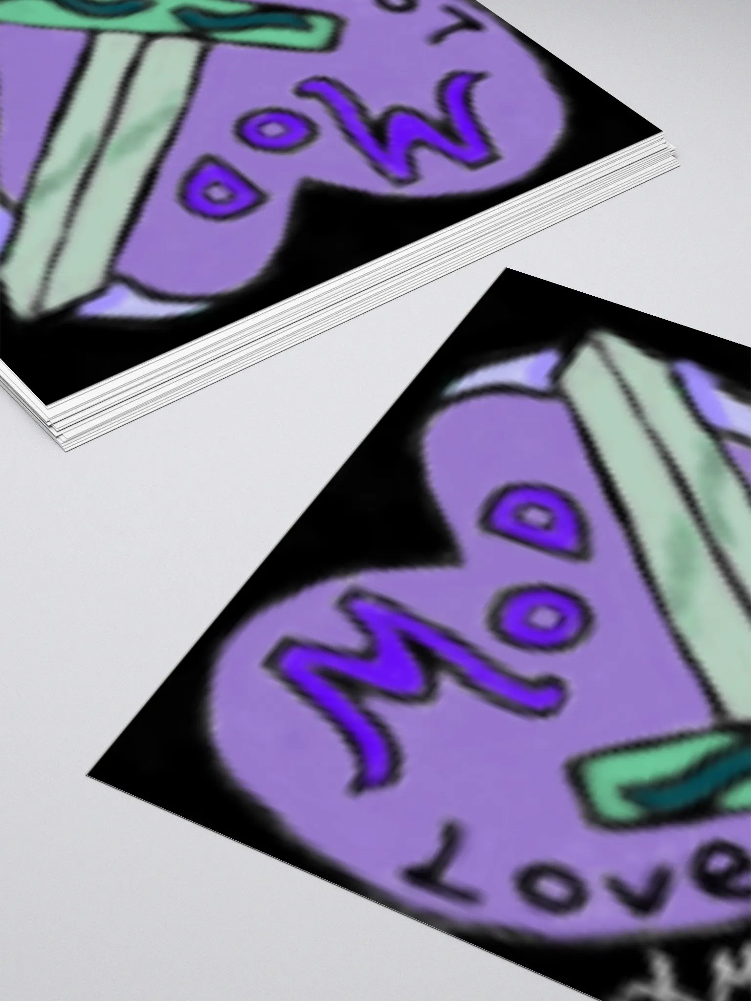 Mod Love Emblem Kiss Cut Stickers product image (10)
