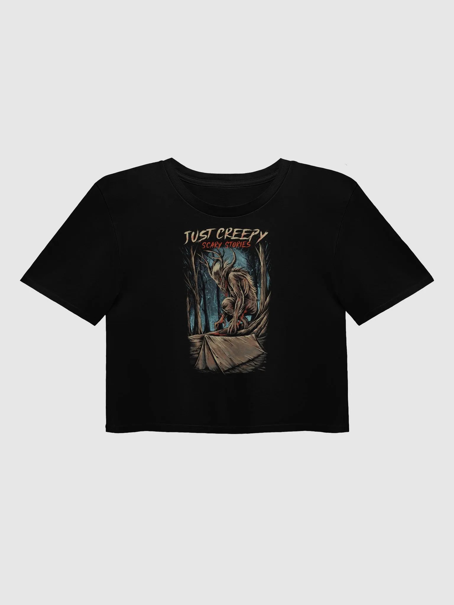 Eerie Wendigo Crop Top product image (1)