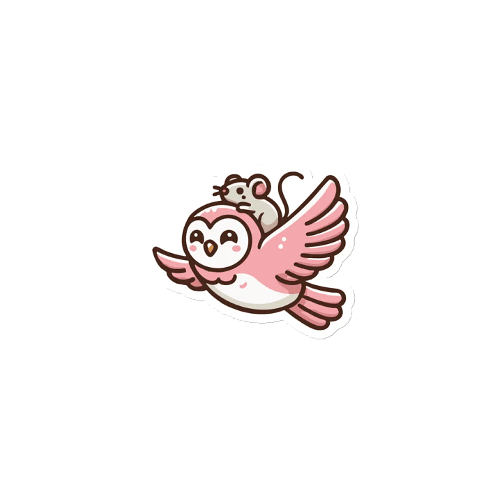 "Flying Friends" Magnet product image (1)