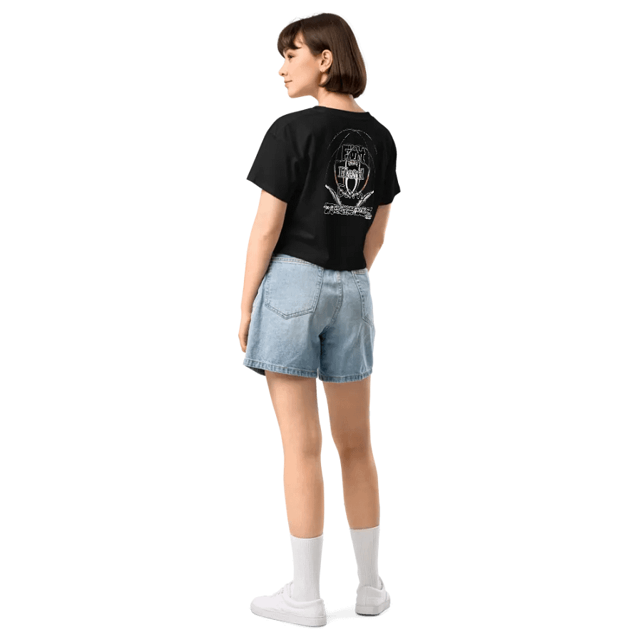 Fight Hard Earn Respect - Women's Premium Crop Top product image (7)