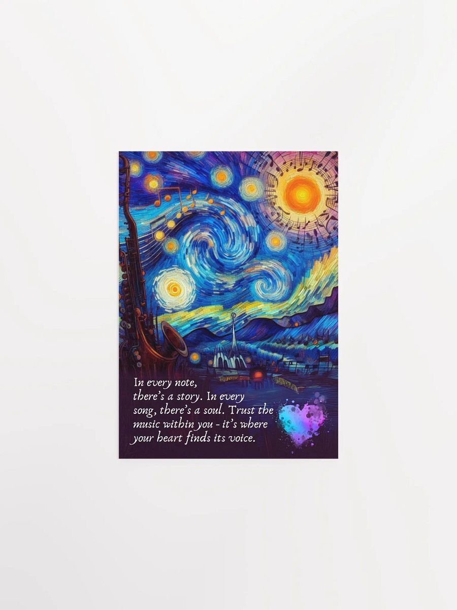 Music Poster Wall Art - Affirmation product image (3)
