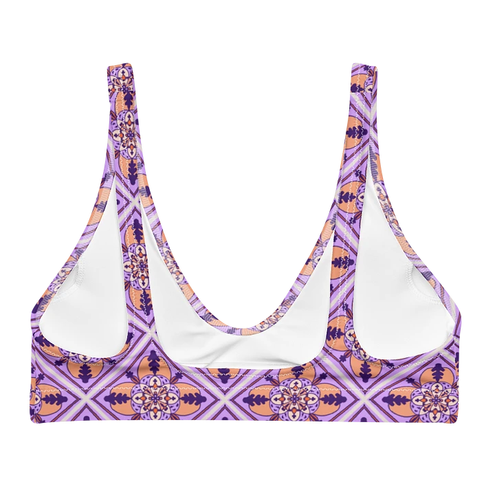 Detailed Symmetrical Pattern Padded Bikini Top product image (2)