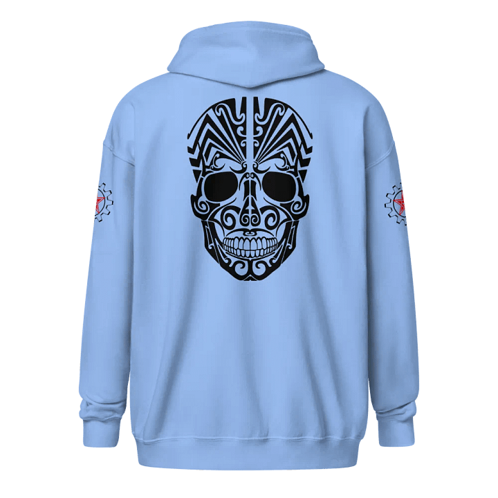 Tribal Skull Zip Hoodie product image (4)