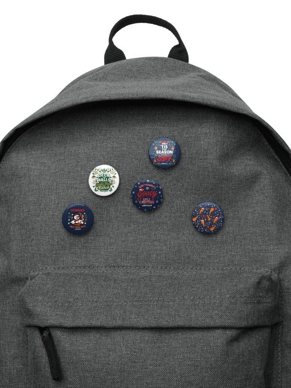 Limited Time - Wings Over Christmas Buttons product image (6)