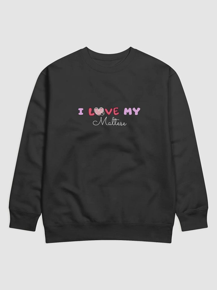 Playful Love Maltese Premium Sweatshirt product image (1)