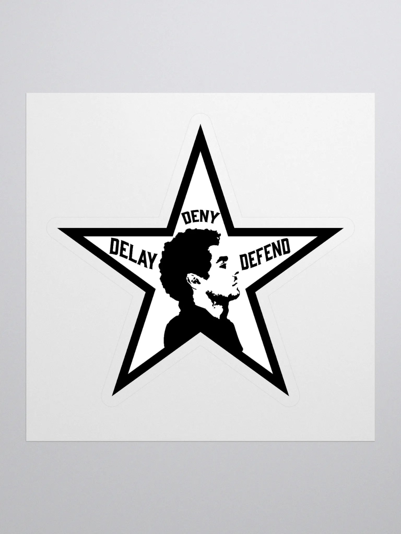 DEFY - DELAY DENY DEFEND Sticker product image (1)