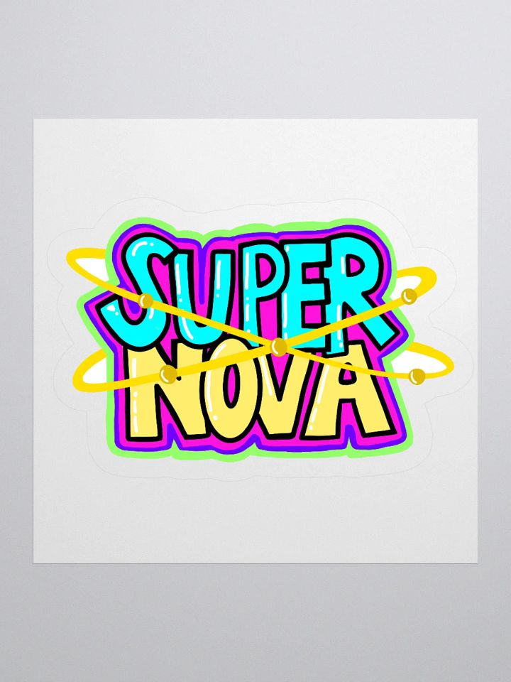 SUPERNOVA STICKER product image (1)